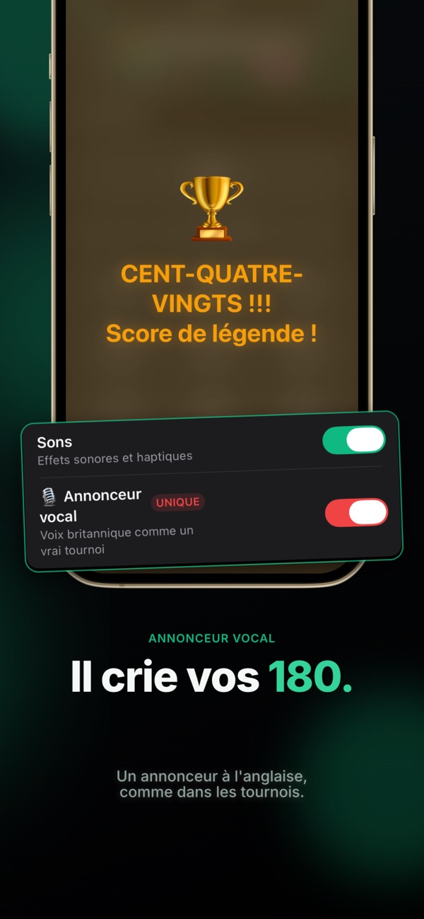 Fléchettes — Compteur de score — capture 2