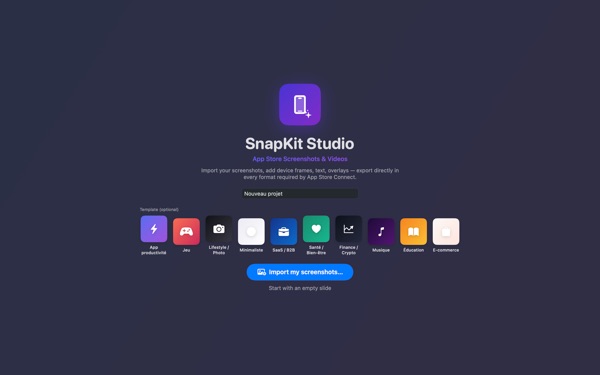 SnapKit Studio — capture 1
