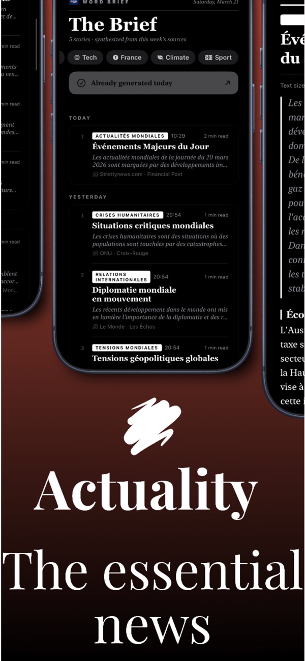 World Brief — Actualité — capture 1